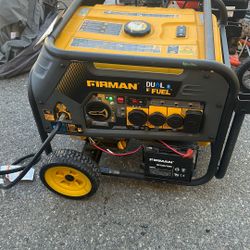 Fireman Dual Fuel Generator Tested No Issues