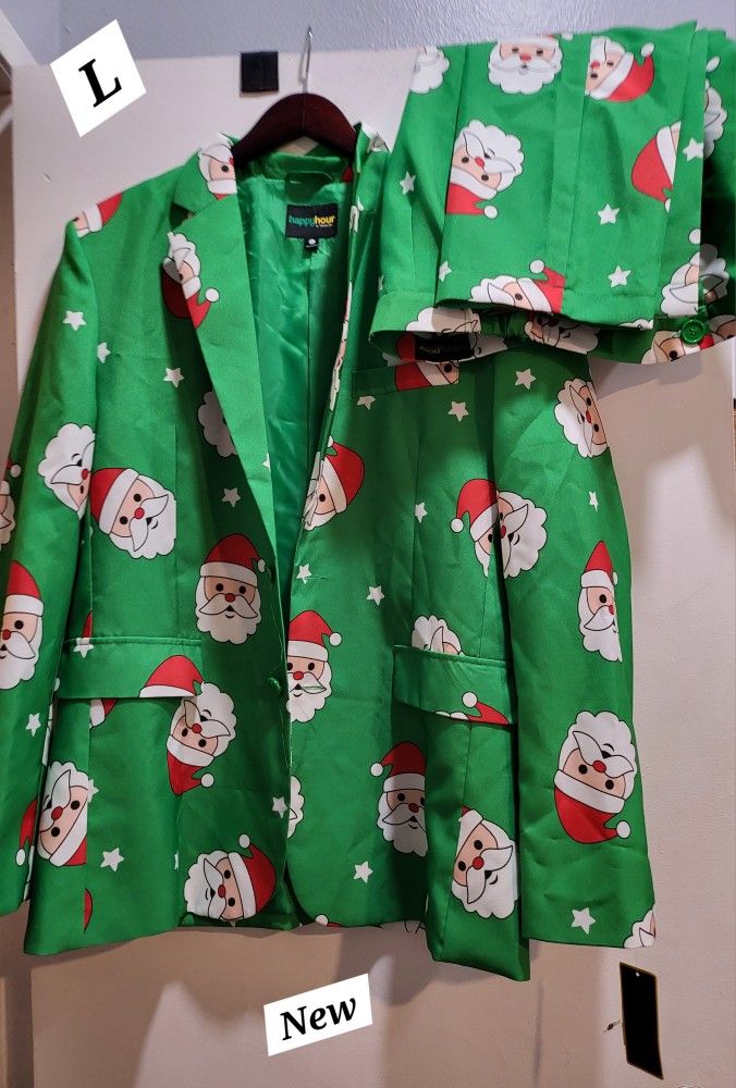 Men's Christmas Suits Size L