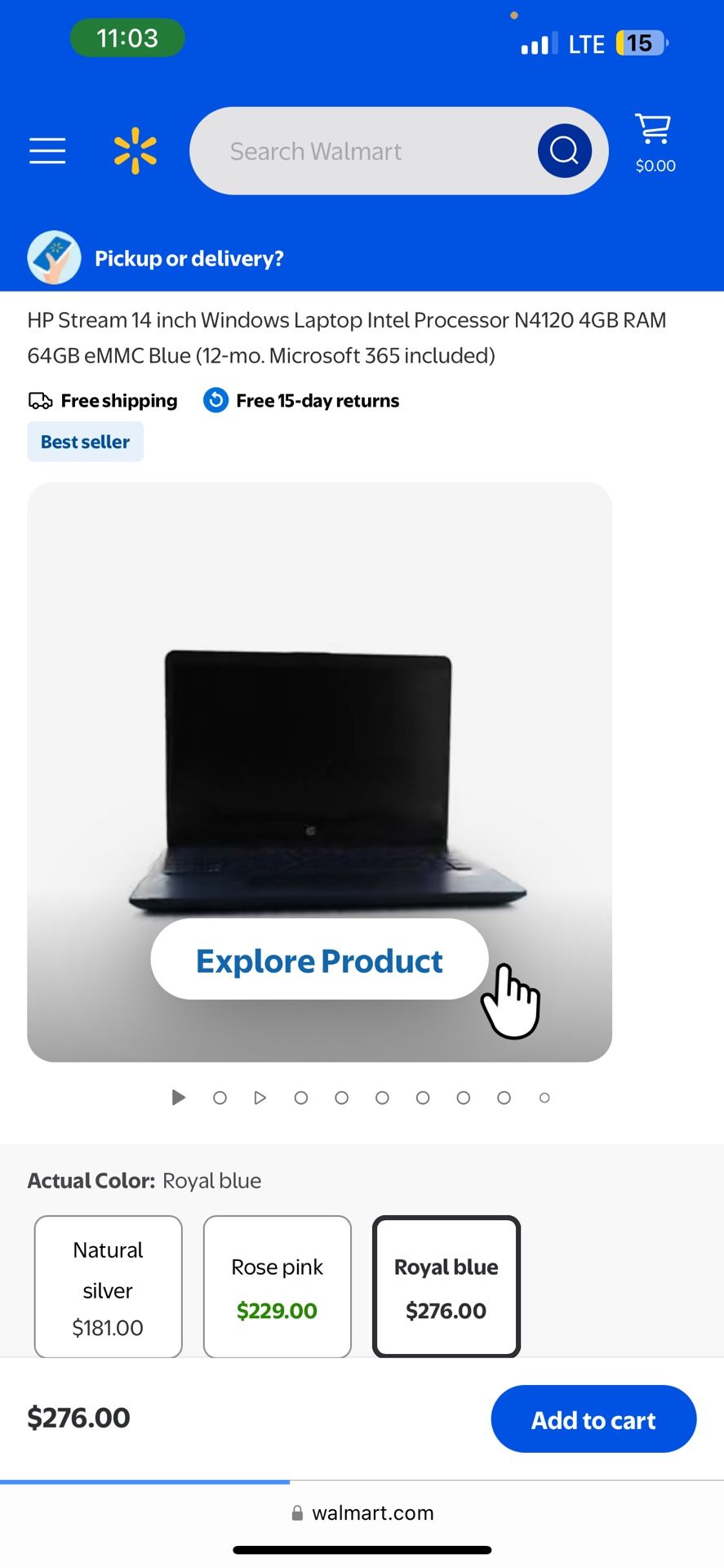 Hp Stream 14 Inches With Microsoft Subscription