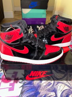 Size 11 Air Jordan 1 “Patent Bred” USED OG box