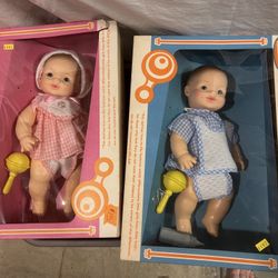 Lil’ Ruthie And Lil’ David Dolls In Original Boxes