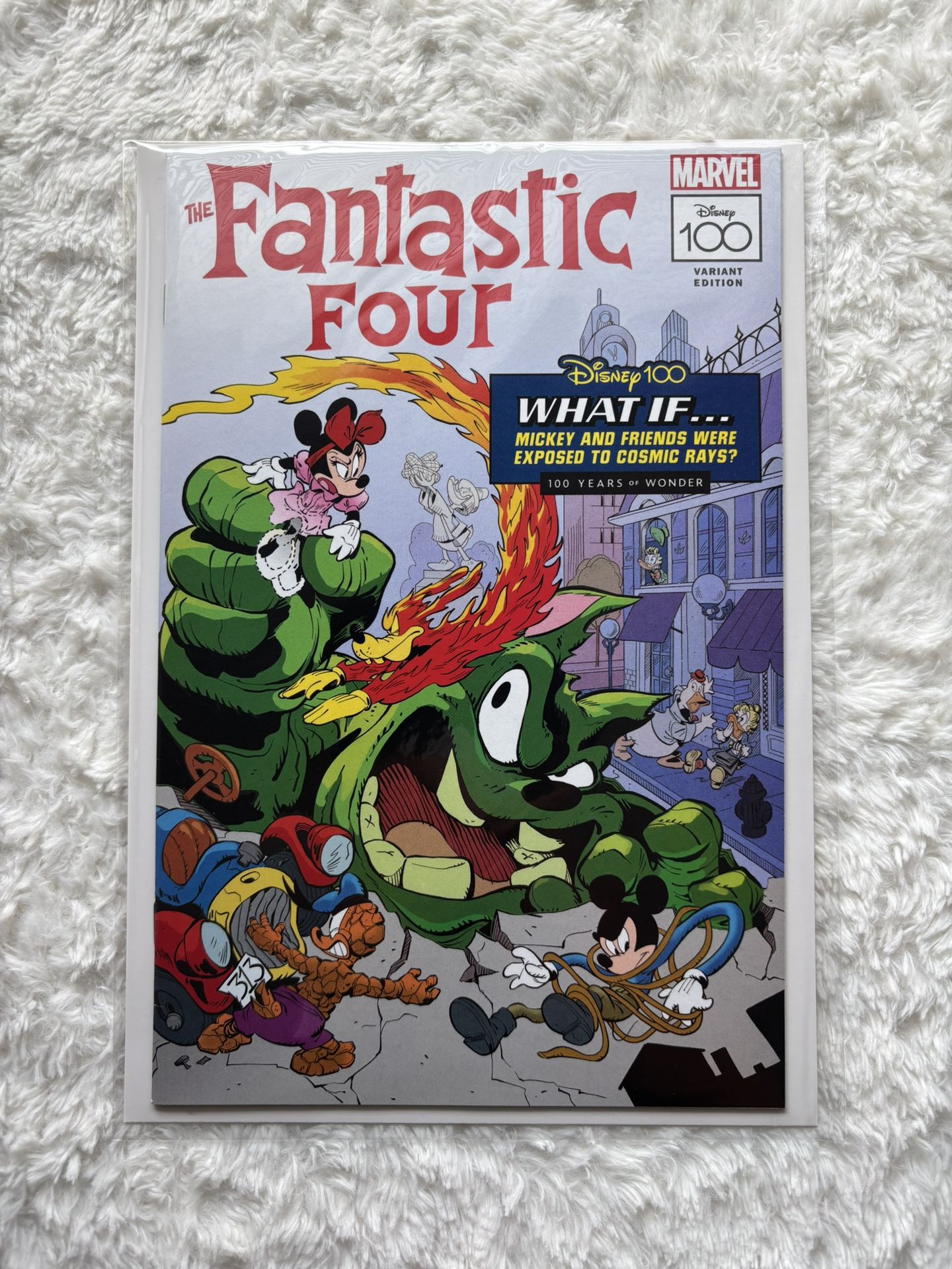 AMAZING SPIDER-MAN #19 Disney 100 What If...? Fantastic Four #1