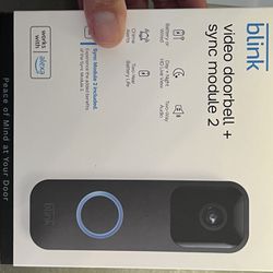 Blink Doorbell Camera + Sync 2 Module 
