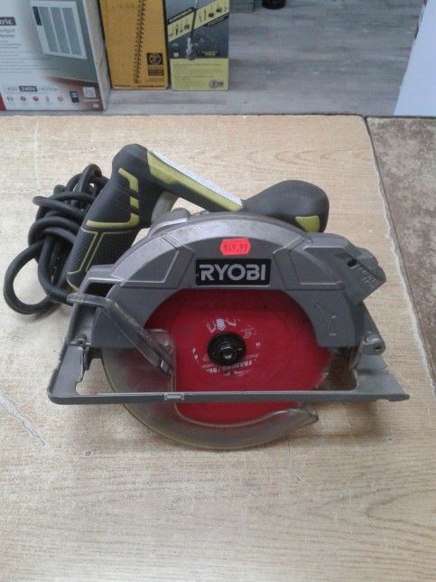 RYOBI CSB144LZ 15 Amp Corded 7-1/4"Circular Saw with EXACTLINE Laser Alignment System