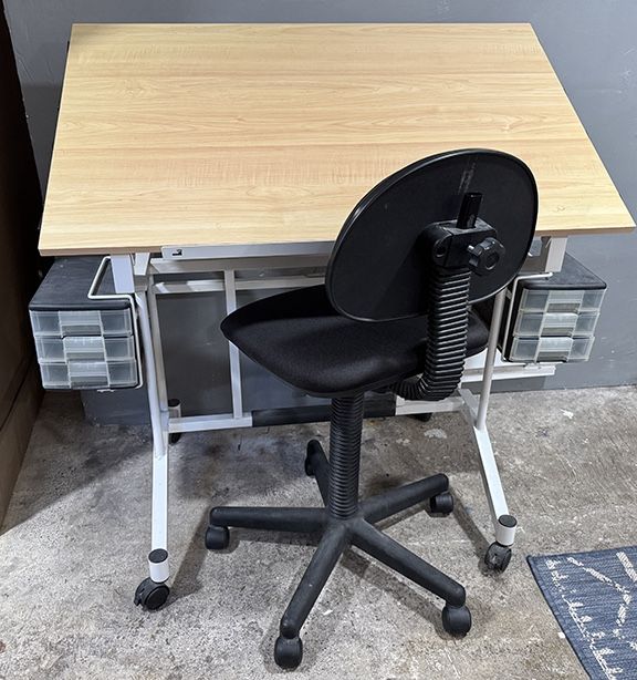 Artist Desk & Chair