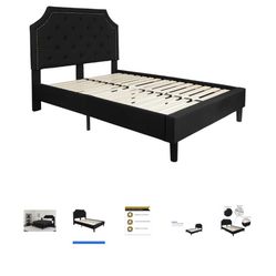 full bed frame brand new no box frame needed