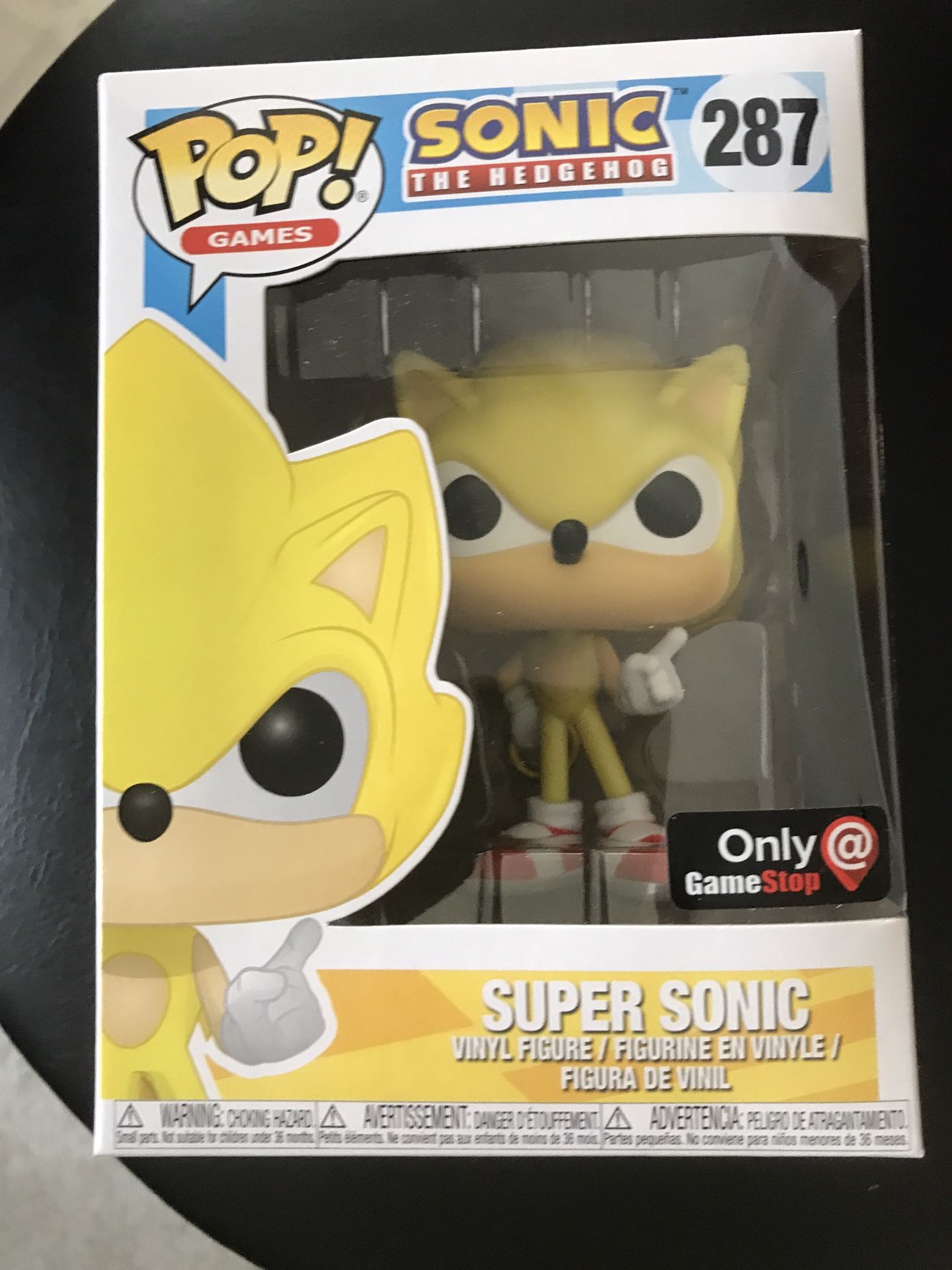 Funko pop exclusive super sonic