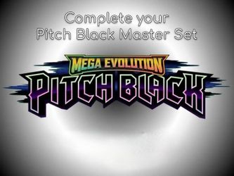 Pokemon Pitch Black Master Set