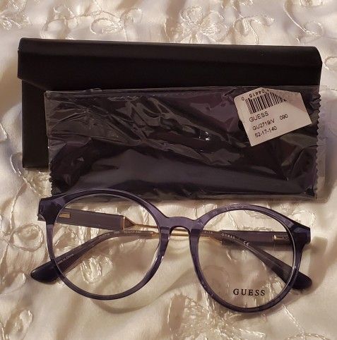 Guess New Blue Eyeglass Frames GU2719/V 52 17 140