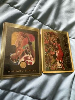 Michael Jordan Chicago Bulls Trading Cards Lot of 2