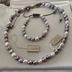 Honora Necklace & Bracelet   $25.00