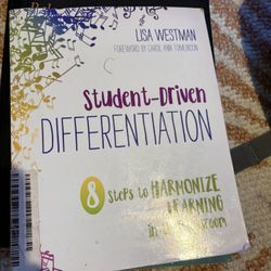 Student Driven Differentiation by Lisa Westman