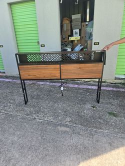 Bed Frame with led Headboard