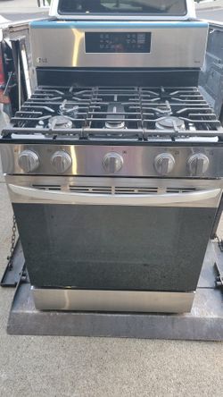 LG 30" GAS STOVE 5 BURNERS LIKE NEW WORKS GREAT CAN DELIVER ANYWHERE 