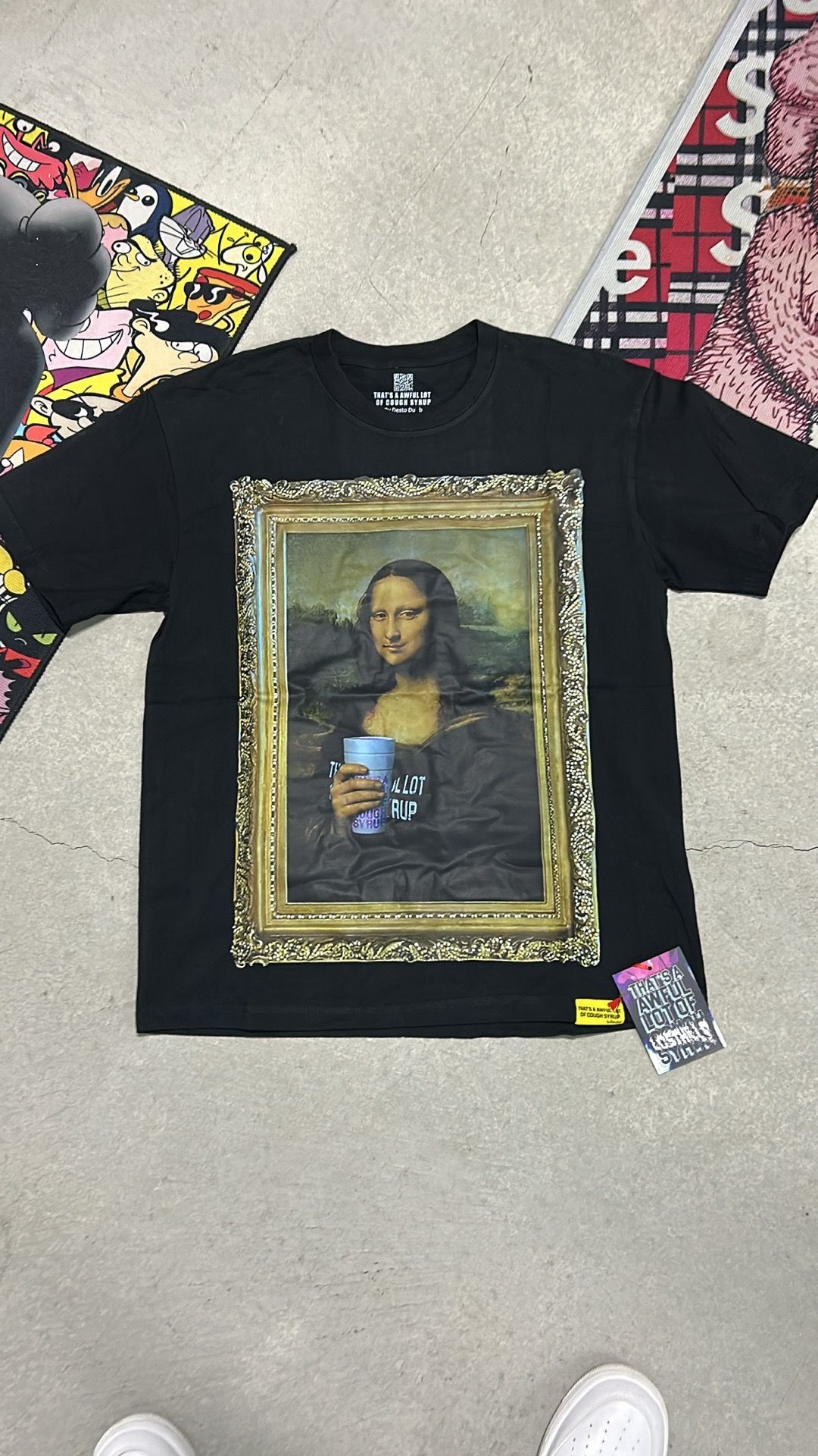 Awful lot of cough syrup shirt