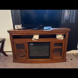  Tv Stand  Fire Place