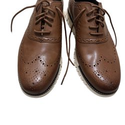 Cole Haan ZERØGRAND Remastered Lace-Up Wingtip Oxford Shoes Sz 11