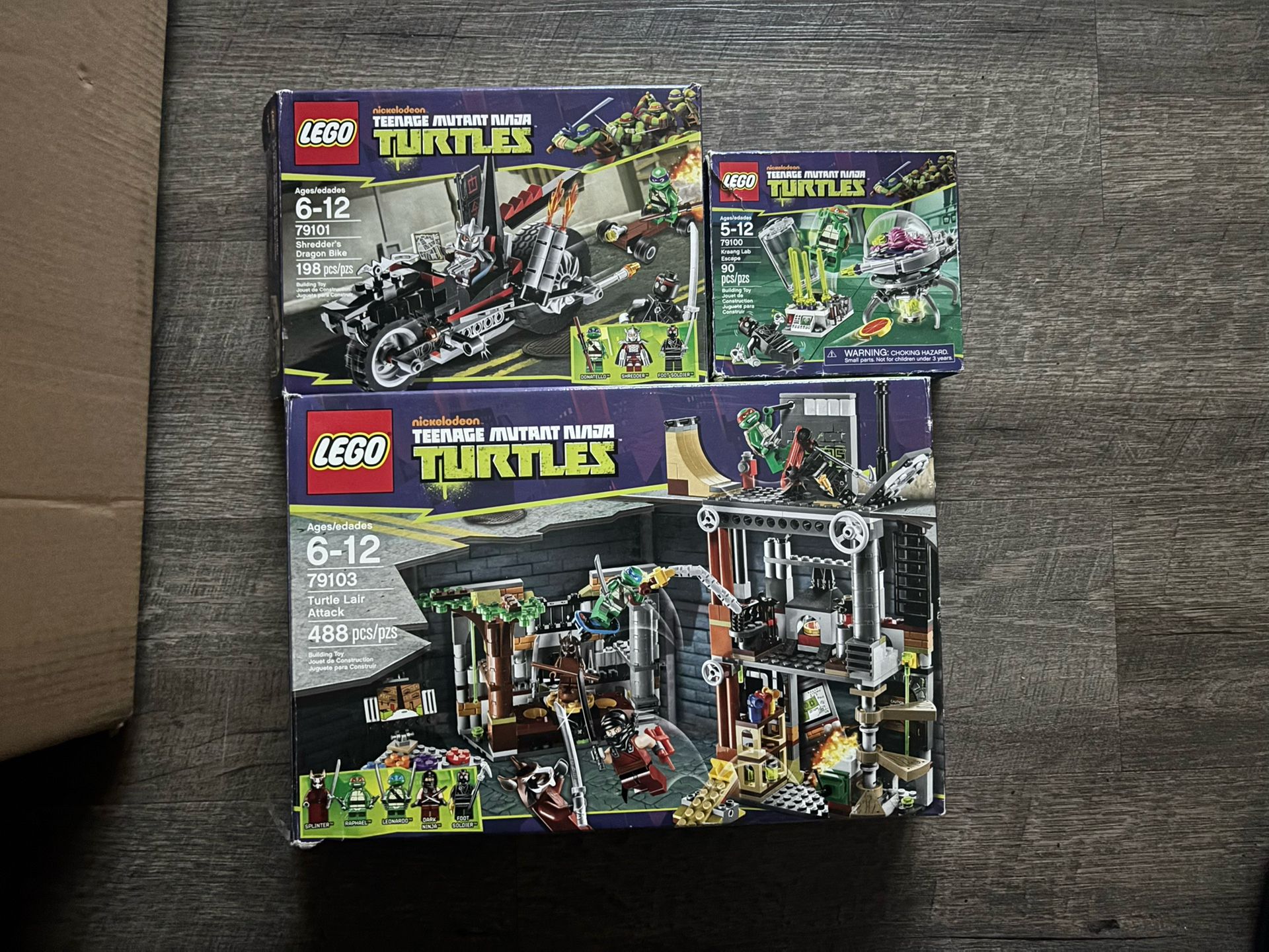 Lego Teenage Mutant Ninja Turtles Sets