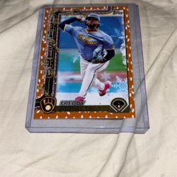 Topps Holiday 2025 Freddy Peralta #h99 Baseball Card 