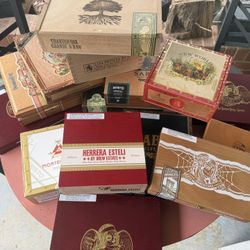 Wooden Boxes 