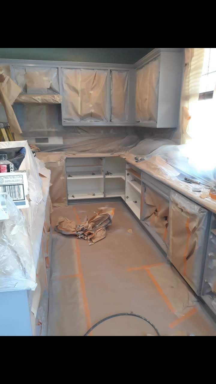 Kitchen Cabinet Painting