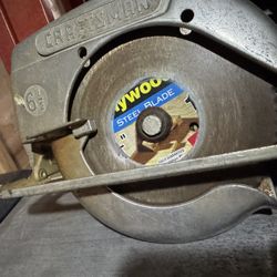Vintage Craftsman 6.5" Electric Circular Saw