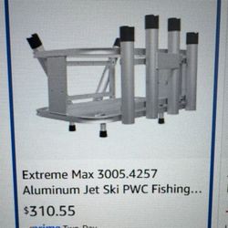 Jet Ski Fishing Rack And Cooler Combo 
