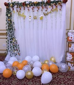 Baby shower, Birthday decoration, centerpiece, backdrop,..... for party 🎉