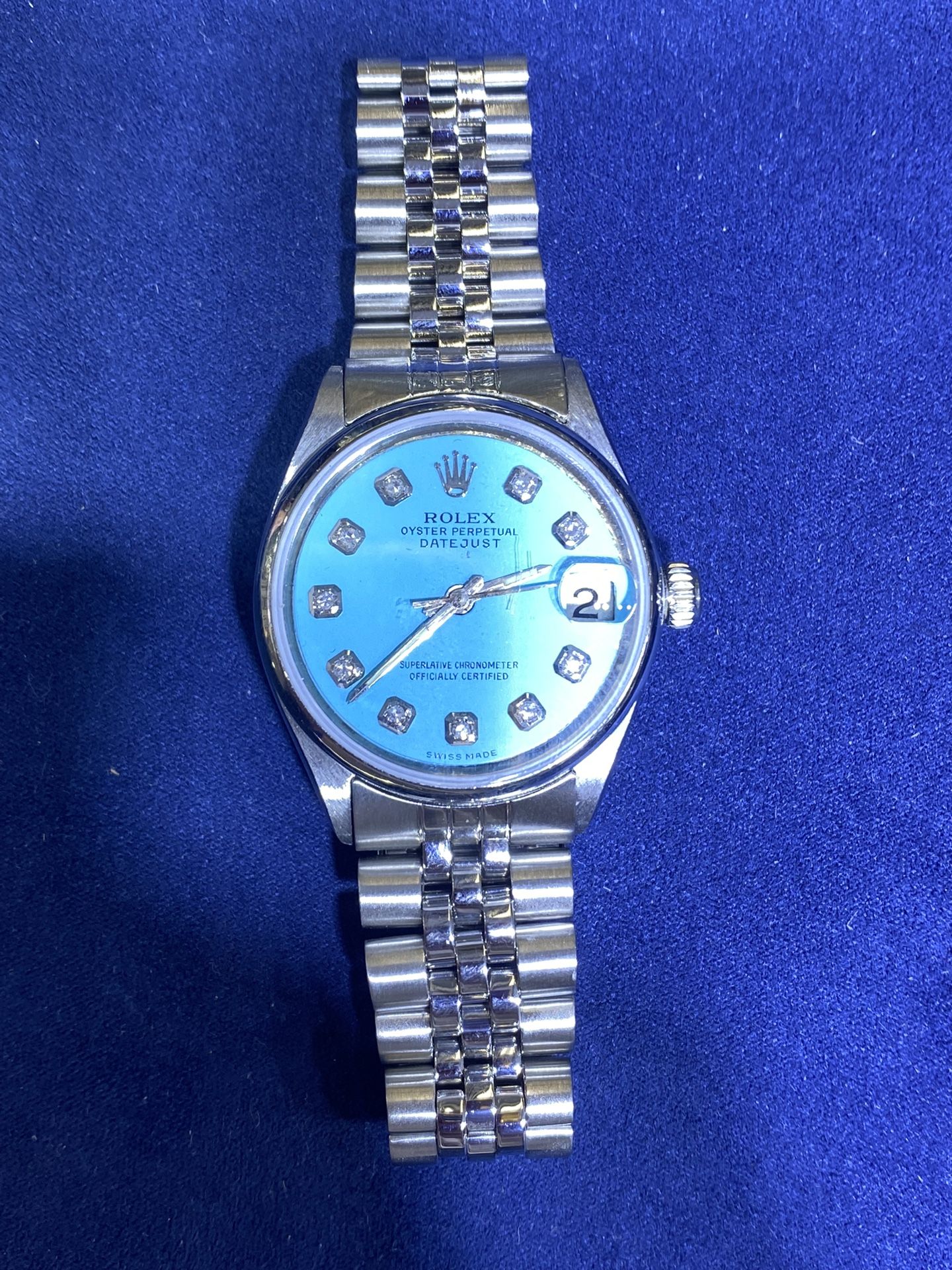 Rolex 31mm Tiffany And Co Buy Sale Trade Tudor Omega Breitling