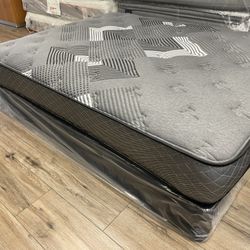 Queen Size Mattress $210/with Box Springs $250