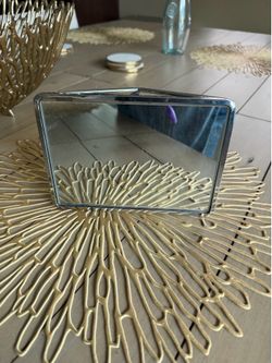 Small silver mirror