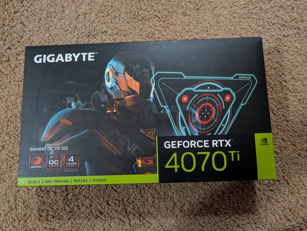 GIGABYTE GeForce RTX 4070 TI GAMING OC V2 12G Graphics Card