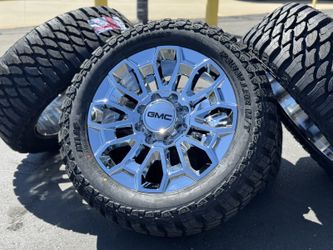 22"__24" GMC-CHEVY 2500 RIMS TIRES 35125024 TIRES PAYMENT OPTION AVAILABLE