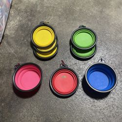 Foldable Dog Bowls - Small