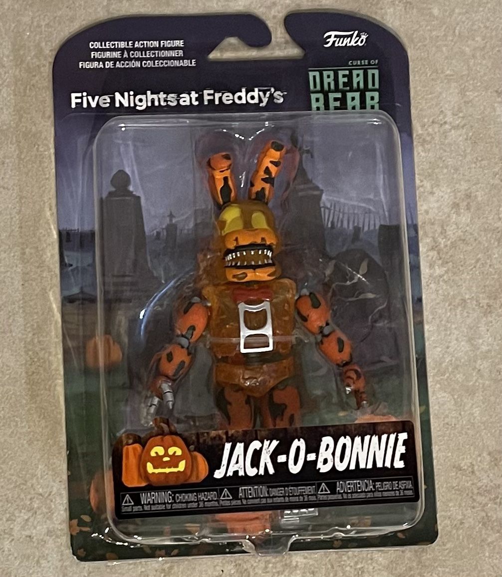 Five Nights At Freddy's: Dreadbear Jack-o-Bonnie Acton Figure - Free Shipping!