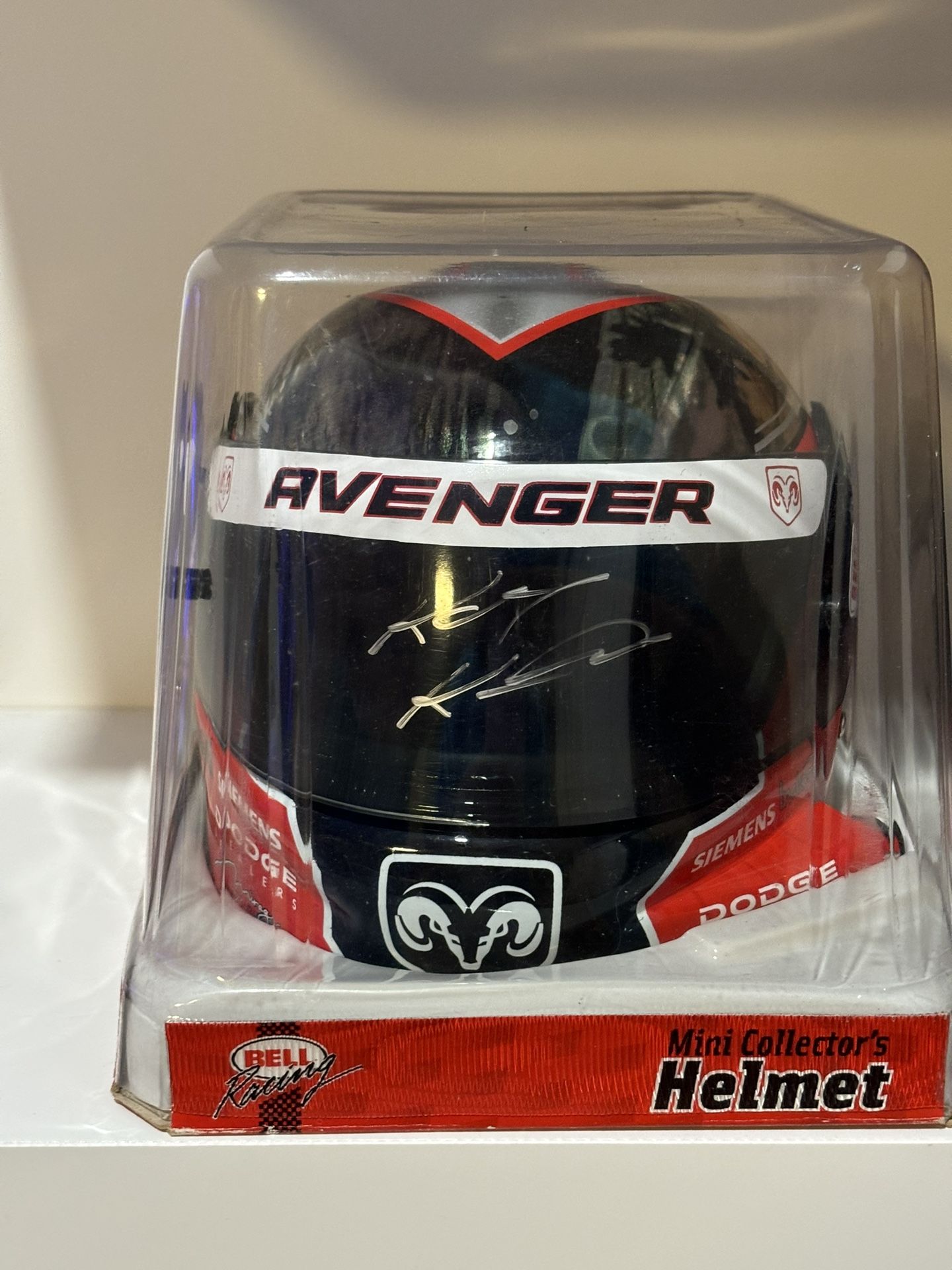 Kasey Kahne Mini Helmet Signed Autographed Nascar Dodge Avenger