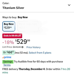 Samsung Galaxy watch ultra 47mm