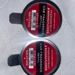 Brand New BATH And Body Car Visor Refills 