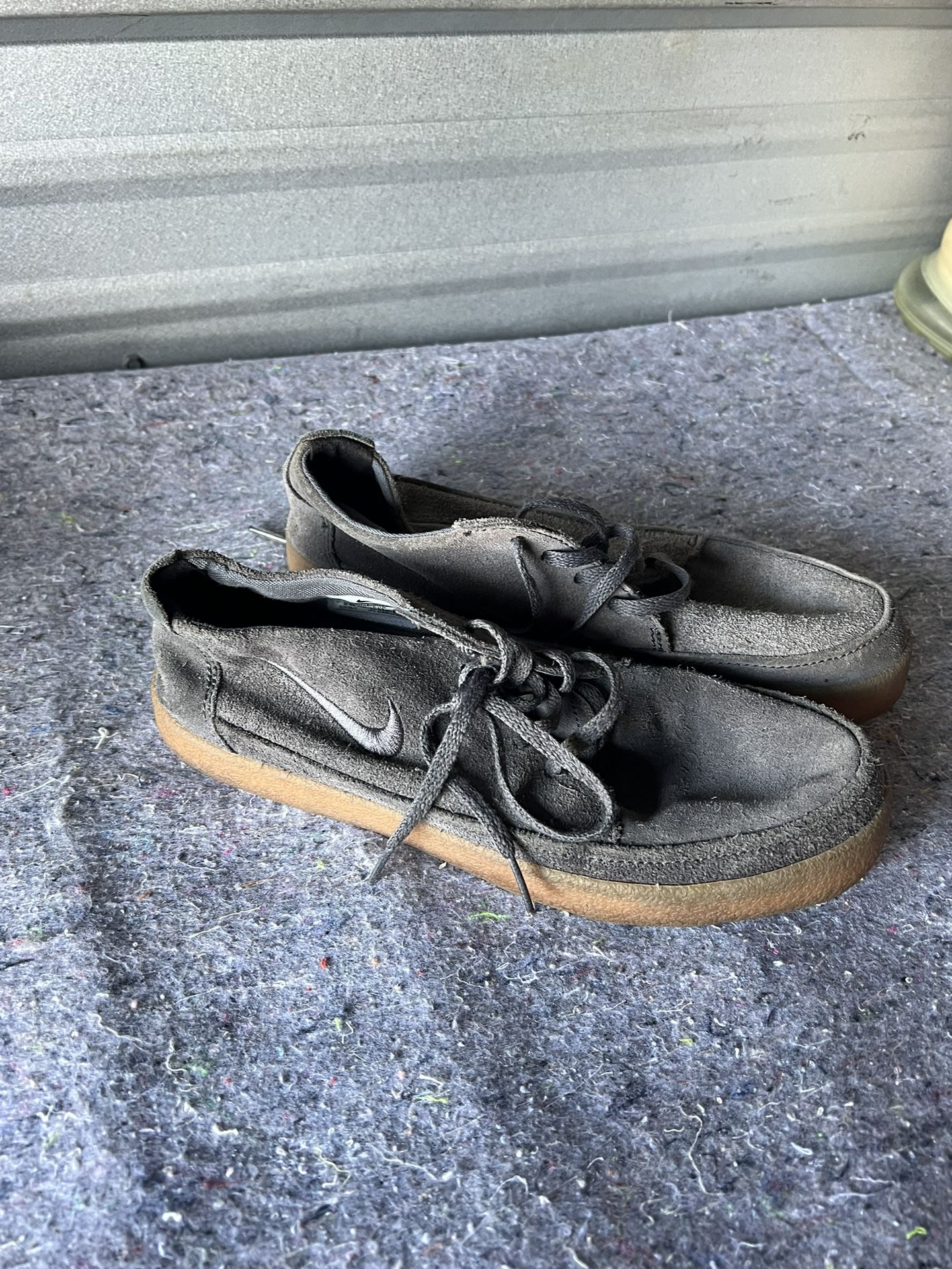 Nike Sneaker Mens Size 8.5 Blue Suede Lace Up Chukka Low Top Athletic Shoes