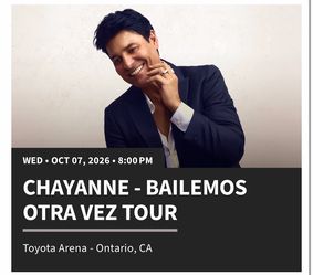 CHAYANNE - BAILEMOS OTRA VEZ TOUR 2026