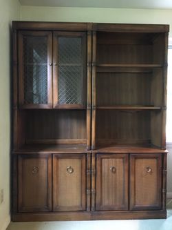 Broyhill bookcases