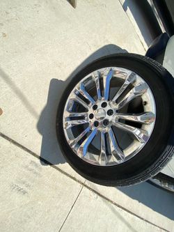 2018 Denali wheels and tires