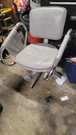 Salon Shampoo Bowl Chair And Hair Dryer