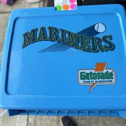 Vintage Seattle Mariners Lunch Box