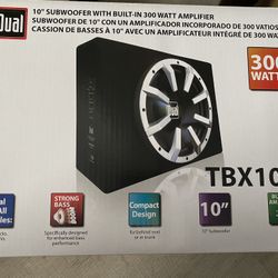 TBX10A Subwoofer And “Boss” Wiring kit