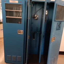 Metal Closets For Gas, Hydrogen Tanks W. Manométrs