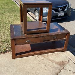 Free Coffee Table And Side Table