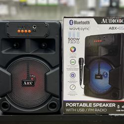 ‼️2023 SPECIAL‼️6.5” 500W Rechargeable Portable Bluetooth Speaker With MIC included