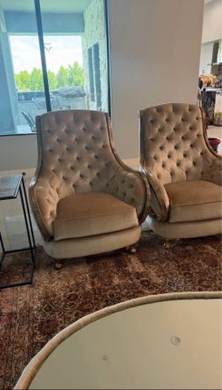 Italian suede living room set