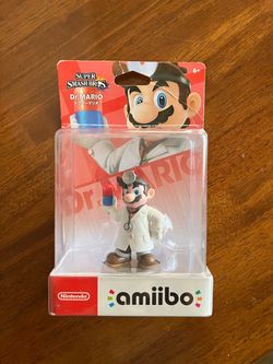 New Super smash bros Dr. Mario amiibo
